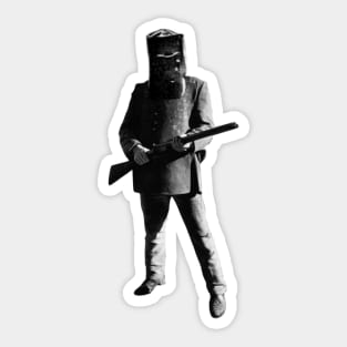 Joe Byrne in Armour Sticker